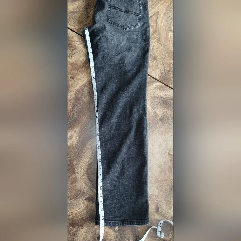 Buffalo David Bitton Jackson Men's Black Straight Jeans Size (36X34)